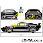 AUTO GRAPHISME
DE TOMASO
PANTERA GT5S
