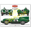 AUTO GRAPHISME
Jaguar TYPE D