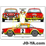 AUTO GRAPHISME
FIAT ABARTH 124