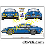 AUTO GRAPHISME
RENAULT ALPINE
A110 1600S