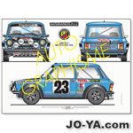 AUTO GRAPHISME
Autobianchi
A112 ABARTH
CHARDONNET