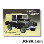 ノスタルジック
サインプレート
LANDROVER
シリーズ1