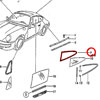 PORSCHE
リアウインドウ
サイドガラスシール