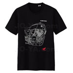 HONDA
CB 1100
メッシュ T-シャツ
( ブラック )