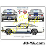 AUTO GRAPHISME
FORD
MUSTANG
SHELBY GT 350