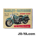 ノスタルジック
サインプレート
Harley‐Davidson
ハイドラグライド