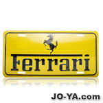 ナンバープレート
Ferrari