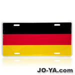 ナンバープレート
ドイツ国旗