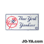 ナンバープレート
N.Y. Yankees