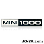 MINI 1000
ステッカー
( 在庫限定品 )