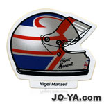 NIGEL MANSELL
ヘルメット
ステッカー
( 在庫限定品 )